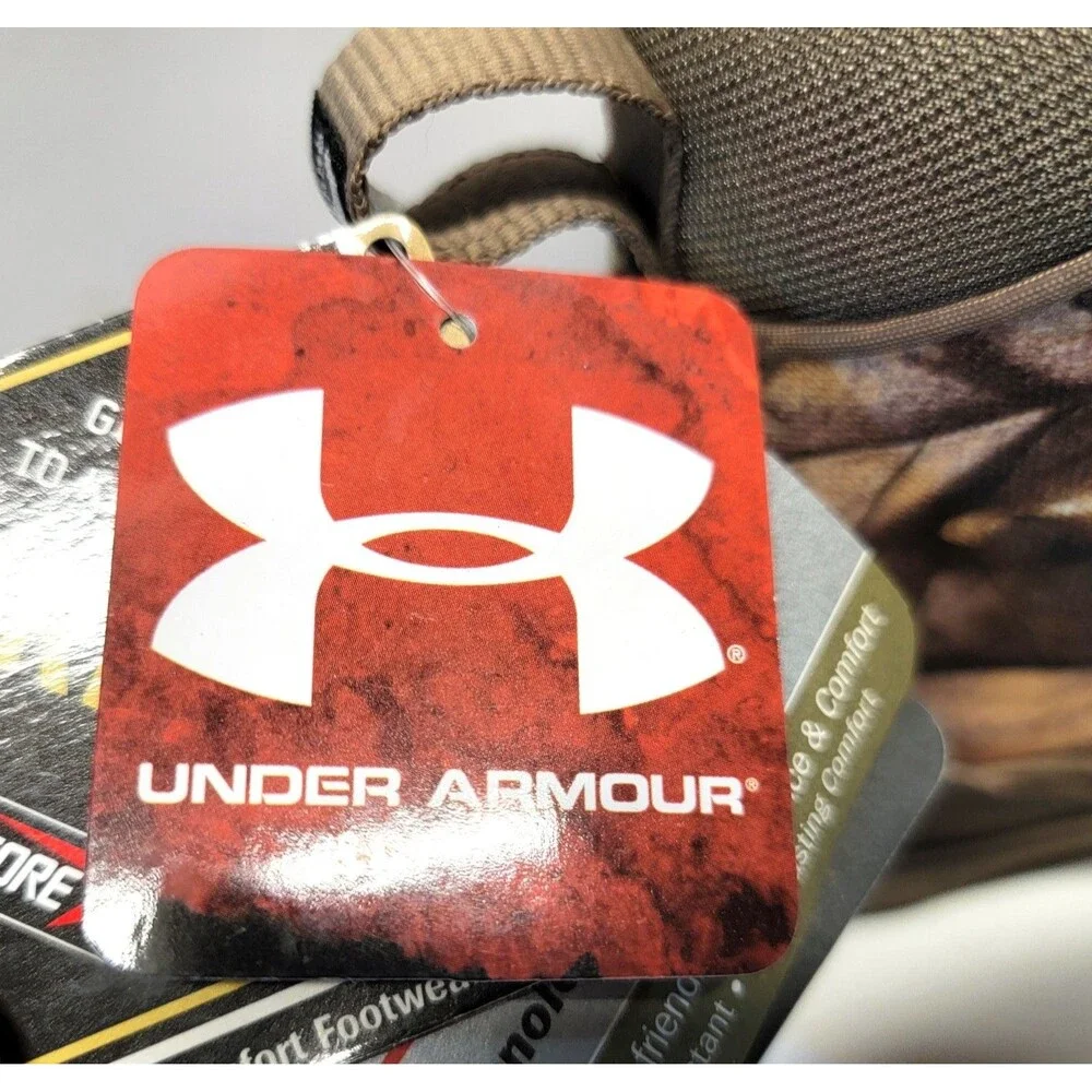 NWT Under Armour Brow Tine Hunting Boots 400g Primaloft Gore-Tex Womens 6 Camo